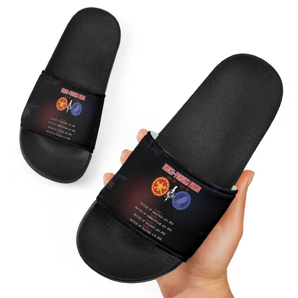 Delian League Slide Sandals Greek And Persian Wars - Wonder Print Shop