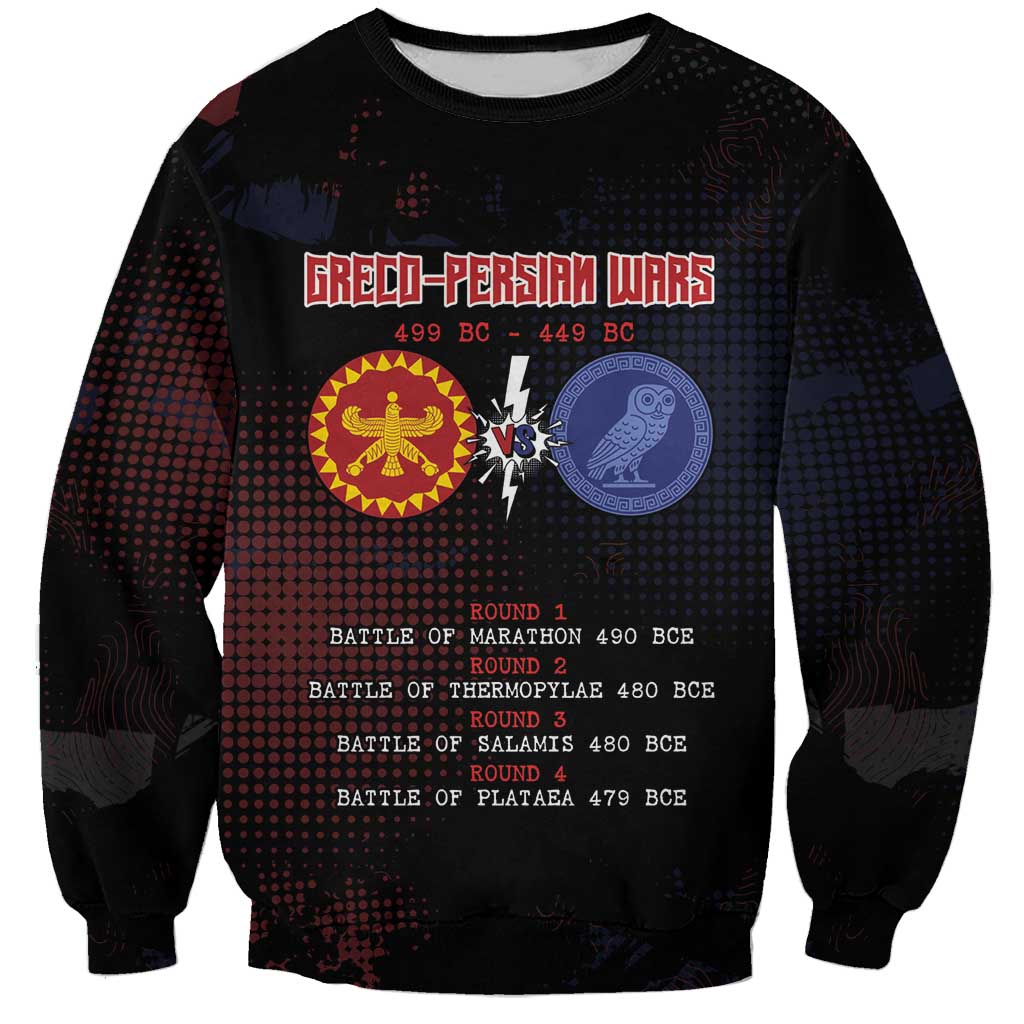 Personalized Delian League Sweatshirt Greek And Persian Wars - Wonder Print Shop