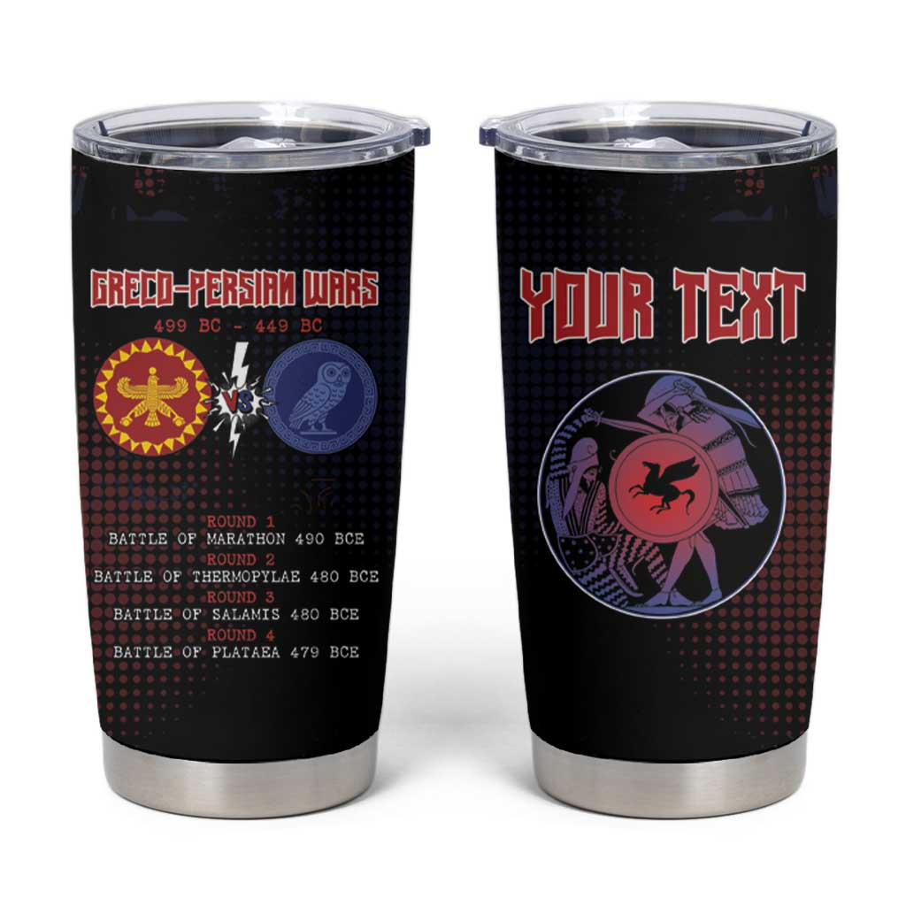 Personalized Delian League Tumbler Cup Greek And Persian Wars - Wonder Print Shop