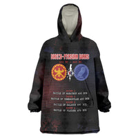 Personalized Delian League Wearable Blanket Hoodie Greek And Persian Wars - Wonder Print Shop