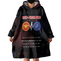 Personalized Delian League Wearable Blanket Hoodie Greek And Persian Wars - Wonder Print Shop