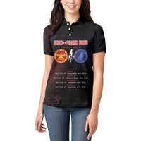 Personalized Delian League Women Polo Shirt Greek And Persian Wars - Wonder Print Shop