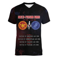 Personalized Delian League Women V-Neck T-Shirt Greek And Persian Wars - Wonder Print Shop