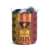 First Bulgarian Empire Laundry Basket Slavic Patterns - Wonder Print Shop