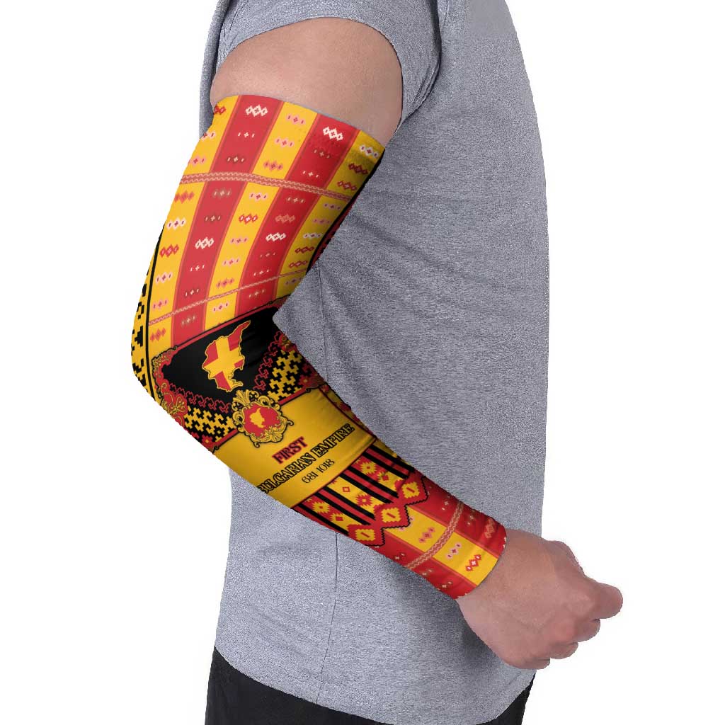 First Bulgarian Empire Arm Sleeves Slavic Patterns - Wonder Print Shop