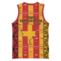First Bulgarian Empire Basketball Jersey Slavic Patterns - Wonder Print Shop