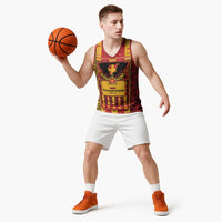 First Bulgarian Empire Basketball Jersey Slavic Patterns - Wonder Print Shop