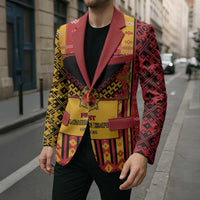 First Bulgarian Empire Blazer Slavic Patterns - Wonder Print Shop