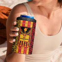 First Bulgarian Empire 4 in 1 Can Cooler Tumbler Slavic Patterns - Wonder Print Shop