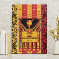 First Bulgarian Empire Canvas Wall Art Slavic Patterns - Wonder Print Shop