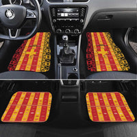 First Bulgarian Empire Car Mats Slavic Patterns - Wonder Print Shop