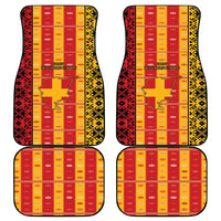 First Bulgarian Empire Car Mats Slavic Patterns - Wonder Print Shop