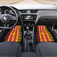 First Bulgarian Empire Car Mats Slavic Patterns - Wonder Print Shop