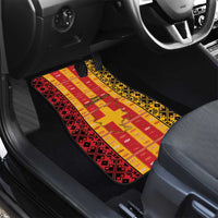 First Bulgarian Empire Car Mats Slavic Patterns - Wonder Print Shop