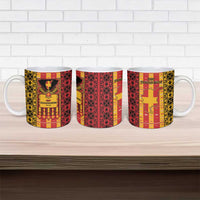 First Bulgarian Empire Ceramic Mug Slavic Patterns - Wonder Print Shop