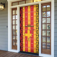 First Bulgarian Empire Door Cover Slavic Patterns - Wonder Print Shop