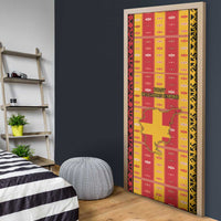 First Bulgarian Empire Door Cover Slavic Patterns - Wonder Print Shop