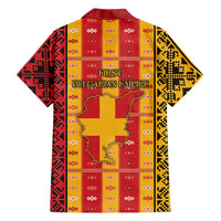 First Bulgarian Empire Family Matching Mermaid Dress and Hawaiian Shirt Slavic Patterns - Wonder Print Shop
