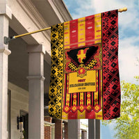 First Bulgarian Empire Garden Flag Slavic Patterns - Wonder Print Shop