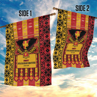 First Bulgarian Empire Garden Flag Slavic Patterns - Wonder Print Shop