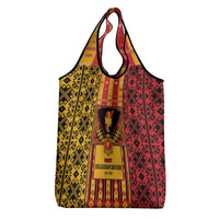 First Bulgarian Empire Grocery Bag Slavic Patterns - Wonder Print Shop