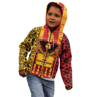 First Bulgarian Empire Kid Hoodie Slavic Patterns - Wonder Print Shop