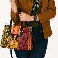 First Bulgarian Empire Leather Bag Slavic Patterns - Wonder Print Shop