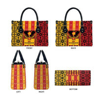 First Bulgarian Empire Leather Bag Slavic Patterns - Wonder Print Shop