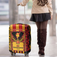 First Bulgarian Empire Luggage Cover Slavic Patterns - Wonder Print Shop