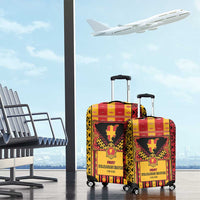 First Bulgarian Empire Luggage Cover Slavic Patterns - Wonder Print Shop