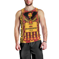 First Bulgarian Empire Men Tank Top Slavic Patterns - Wonder Print Shop