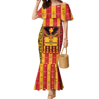 First Bulgarian Empire Mermaid Dress Slavic Patterns - Wonder Print Shop