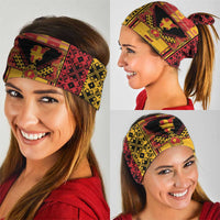 First Bulgarian Empire Neck Gaiter Slavic Patterns - Wonder Print Shop