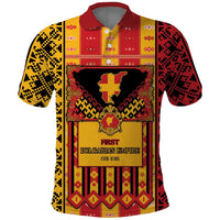 First Bulgarian Empire Polo Shirt Slavic Patterns - Wonder Print Shop