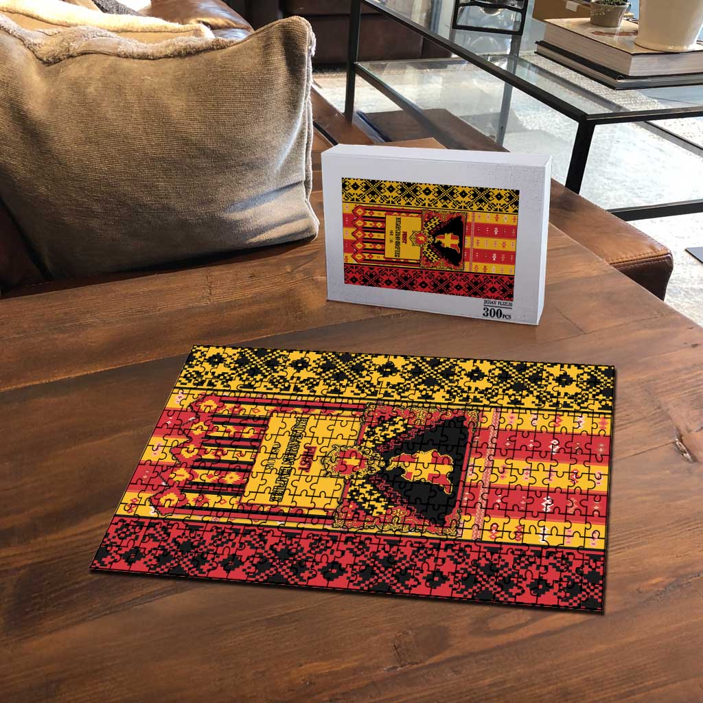 First Bulgarian Empire Puzzle Slavic Patterns - Wonder Print Shop
