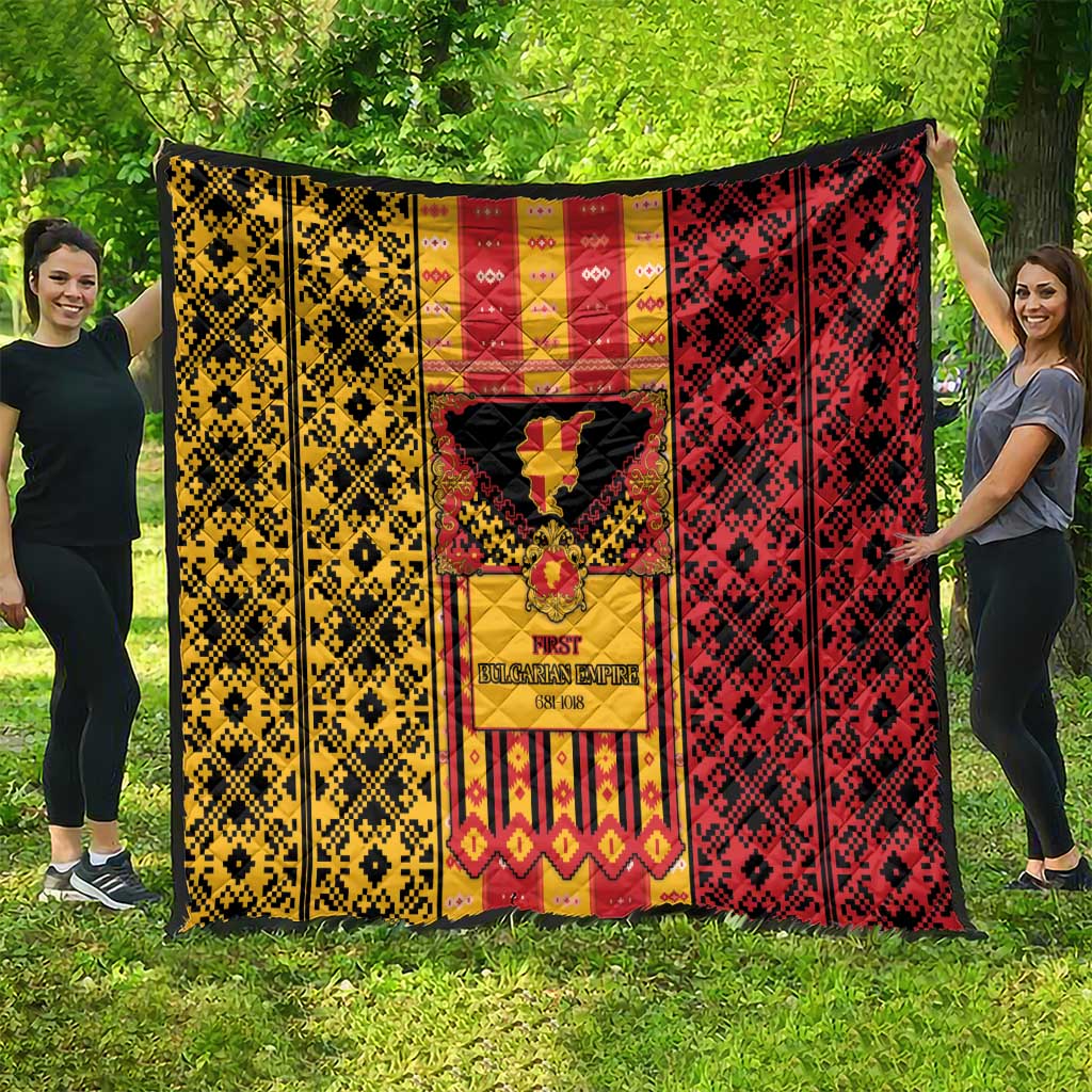 First Bulgarian Empire Quilt Slavic Patterns - Wonder Print Shop