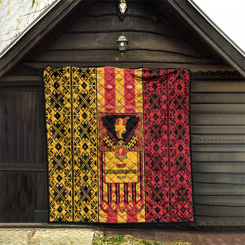 First Bulgarian Empire Quilt Slavic Patterns - Wonder Print Shop