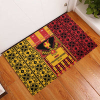 First Bulgarian Empire Rubber Doormat Slavic Patterns - Wonder Print Shop