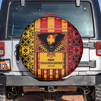 First Bulgarian Empire Spare Tire Cover Slavic Patterns - Wonder Print Shop