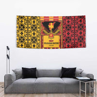 First Bulgarian Empire Tapestry Slavic Patterns - Wonder Print Shop