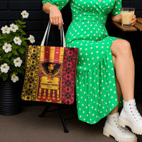 First Bulgarian Empire Tote Bag Slavic Patterns - Wonder Print Shop