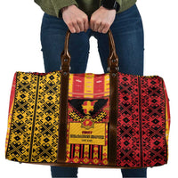 First Bulgarian Empire Travel Bag Slavic Patterns - Wonder Print Shop