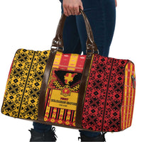 First Bulgarian Empire Travel Bag Slavic Patterns - Wonder Print Shop