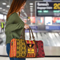 First Bulgarian Empire Travel Bag Slavic Patterns - Wonder Print Shop