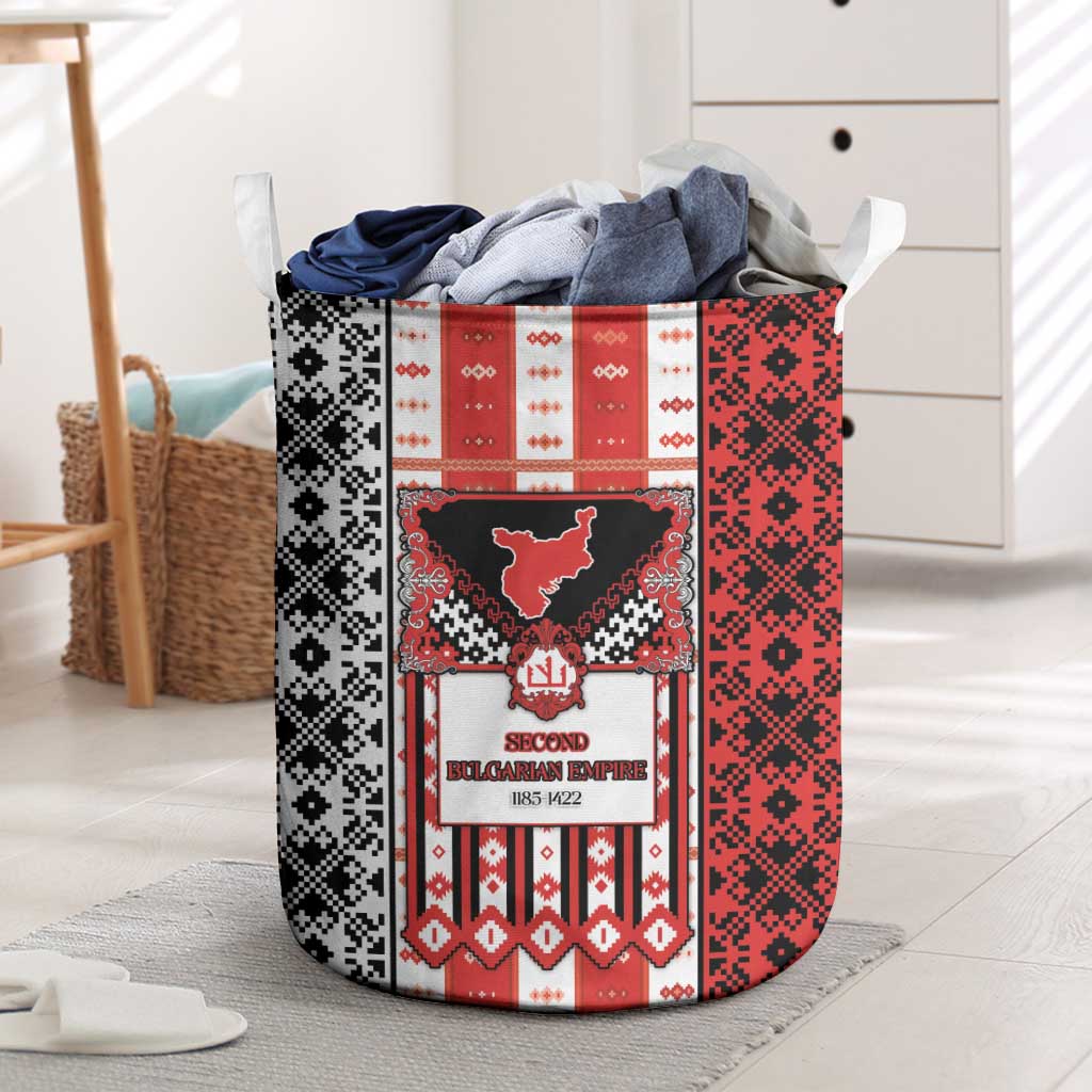 Second Bulgarian Empire Laundry Basket Slavic Patterns - Wonder Print Shop