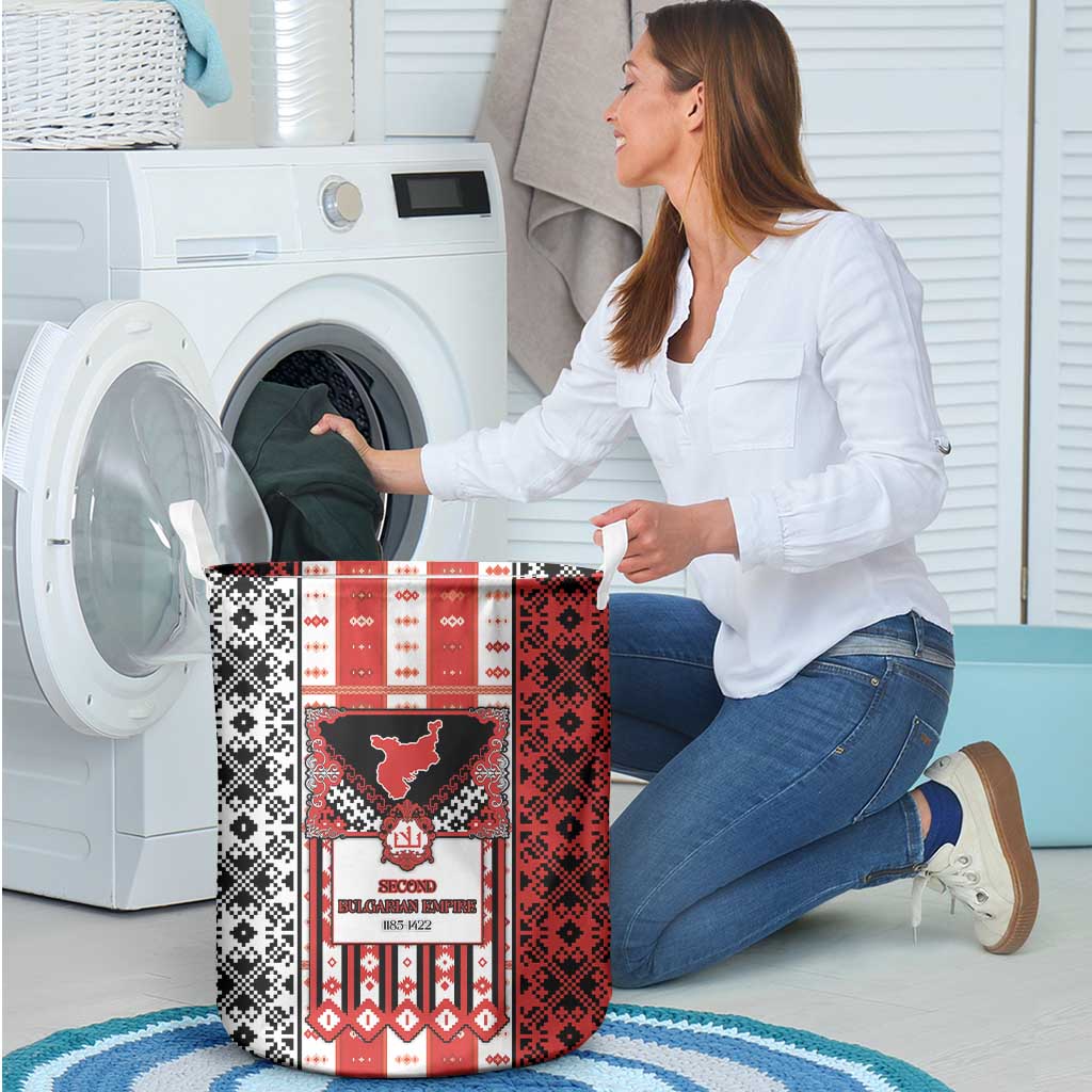Second Bulgarian Empire Laundry Basket Slavic Patterns - Wonder Print Shop