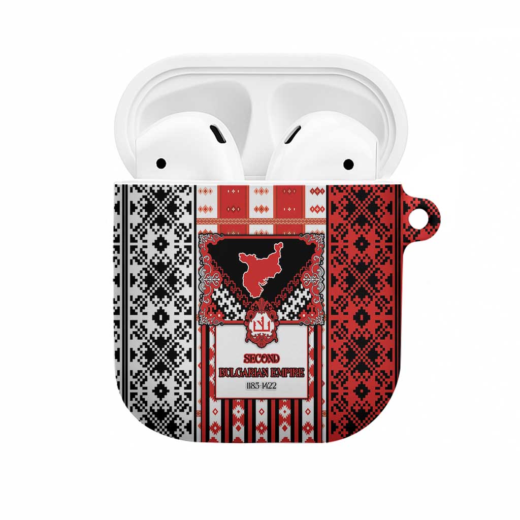 Second Bulgarian Empire AirPods Case Slavic Patterns - Wonder Print Shop