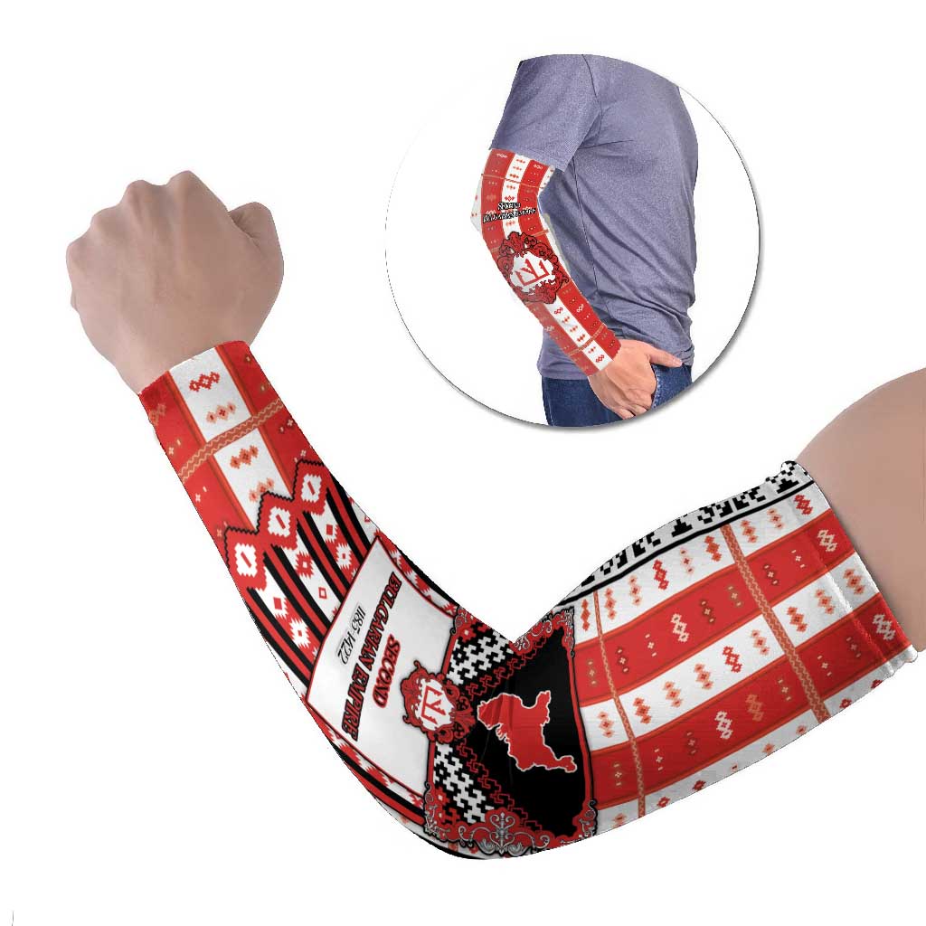 Second Bulgarian Empire Arm Sleeves Slavic Patterns - Wonder Print Shop