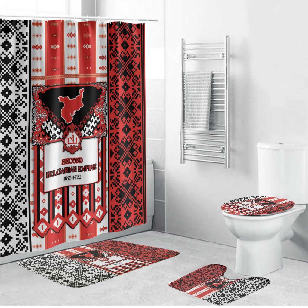 Second Bulgarian Empire Bathroom Set Slavic Patterns - Wonder Print Shop