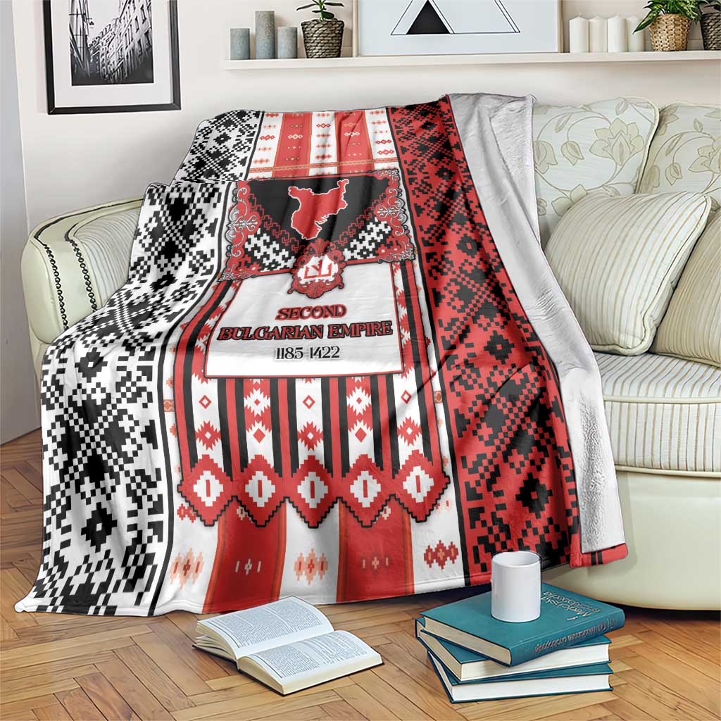 Second Bulgarian Empire Blanket Slavic Patterns - Wonder Print Shop